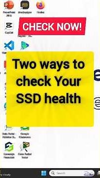 Is Your SSD Dying? Check Health with These 2 Tricks! ⚠️