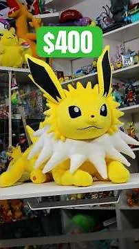 The LIFESIZE Jolteon plush is WORTH IT! #lifesizeeeveelution