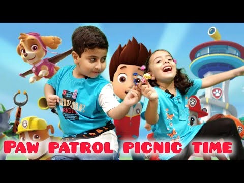 "Paw Patrol Picnic Time! Cooking and Playing with Ryder & Friends!"