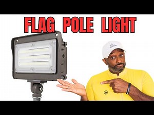 LED Flood Light Outdoor 50W | 6500LM Dusk to Dawn Photocell | IP65 Waterproof Knuckle Mount