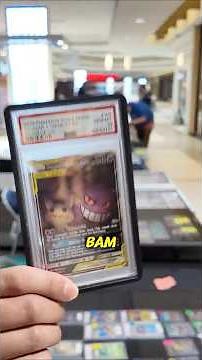 GETTING A GENGAR MIMIKYU TAG TEAM ALT PSA 10! #pokemon #pokemoncards #pokémon #gengar #trade