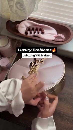 YSL Makeup Unboxing | Luxury Beauty Experience 💄 Mahfuza | The Bong girl✨