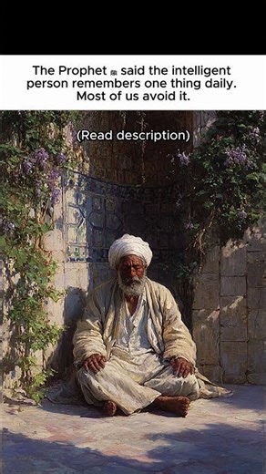 The Prophet ﷺ said the intelligent person remembers one thing daily. Most of us avoid it. #allah