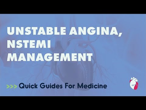 Unstable Angina NSTEMI (Management) | Quick Guides For Medicine