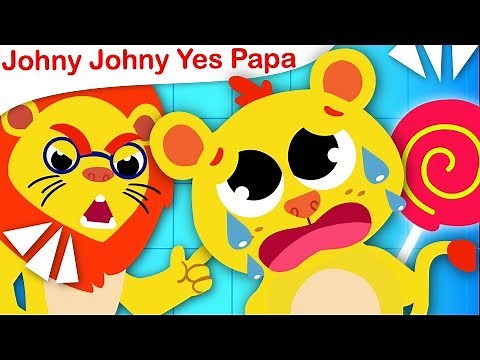 Johny Johny Yes Papa | Don't be Sneaky Baby Lion | Nursery Rhymes by Little Angel