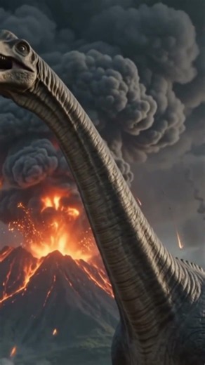 "When Giants Collide: Dinosaurs vs. The Volcanic Apocalypse"