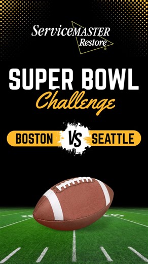ServiceMaster by Gilmore on Instagram: "Super Bowl Challenge: Boston vs. Seattle 🏈 ServiceMaster by Gilmore is officially challenging ServiceMaster of Seattle as we go head-to-head this Sunday. Whichever team loses will post a video Monday morning sharing how much they love the opposing team. May the best team win. Good thing this isn’t a rap challenge… 🫣 #SuperBowl #ServiceMasterByGilmore #ServiceMasterOfSeattle"