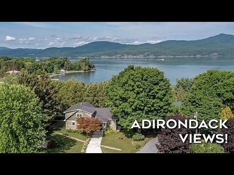 Lake Champlain Waterfront Home for Sale in Addison, Vermont