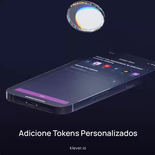 Klever Brasil on Instagram: "Nem todo token é listado automaticamente, e tá tudo bem! 😎 Com a Klever Wallet, você pode adicionar tokens personalizados e manter a autocustódia, com suas criptos sob seu controle. Quer um tutorial passo a passo? Conta pra gente nos comentários 👇"