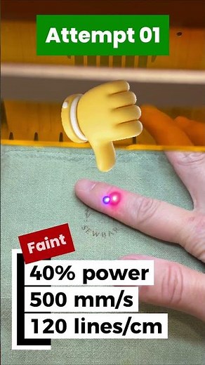 Stop Ruining Fabric! Best xTool F2 Settings Revealed 🧵