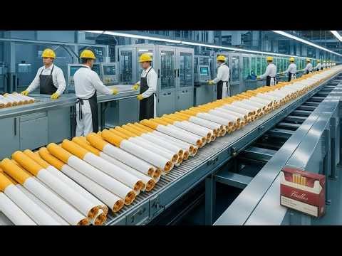 20,000 PER HOUR: The Insane Cigarette Manufacturing Process You’ve Never Seen