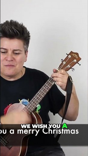 Master the Ukulele: Easy Christmas Song Tutorial! #shorts