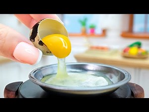 🥪 How To Make Best Delicious Miniature Breakfast of The World in Mini Yummy Kitchen 🍳 ASMR Cooking