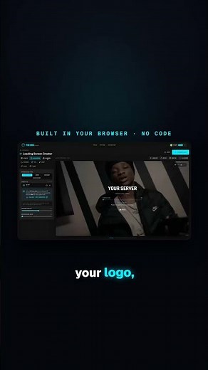 Free Loading Screen Creator for FiveM. Link in bio. #fivemroleplay #fivemscript #gta #fivemserver