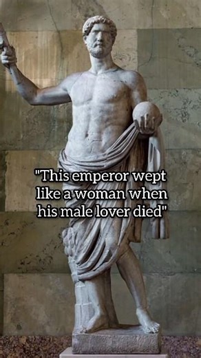 This emperor wept like a woman when his male lover died. #history #art
