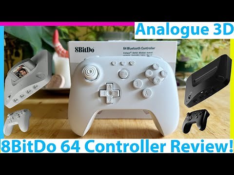 8BitDo 64 Controller Review! Analogue 3D Review...But Not!