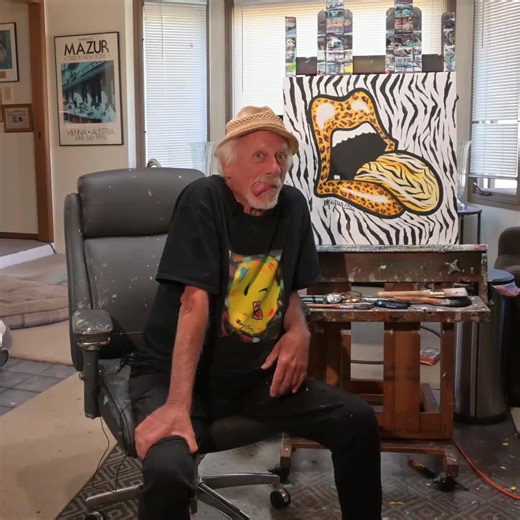 I am Ruby Mazur, the artist who painted the legendary Mouth and Tongue from The Rolling Stones “Tumbling Dice” record sleeve. My paintings are on auction and I am donating a portion of the proceeds to the “Let me help” foundation for cancer research. www.rubymazurnft.com #rubymazur #rollingstones #art #artauction #fukcancer | Ruby Mazur
