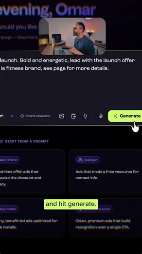 Generate Full Ad Campaigns in 3 Steps #AdBuilder #AIMarketing