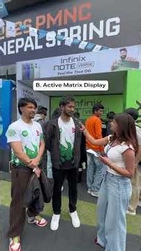 Fun VoxPop session around the new Infinix NOTE Series 🎤📱