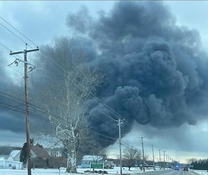 N.J. officials monitoring air quality after massive fire at fiberglass pool manufacturer