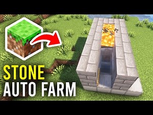 How To Make Auto Stone Farm In Minecraft - Full Guide