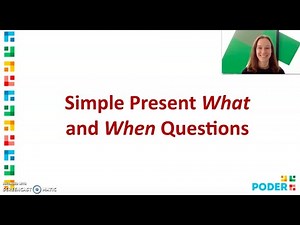 Simple Present What and When Questions