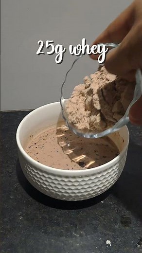 Coffee Overnight Oats recipe for fat loss and muscle gain#protein#highprotein#gymdiet#gym