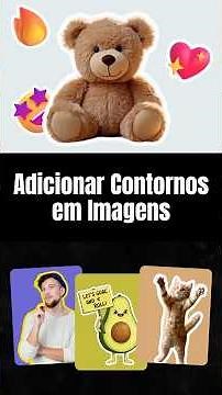 Como Adicionar Contornos em Imagens no Canva MUITO Fácil