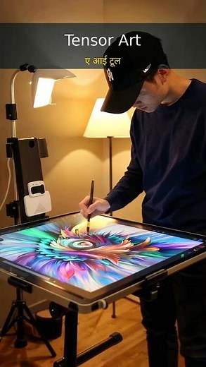 Create Stunning AI Art for FREE! 🎨 | Tensor Art Tutorial #shorts