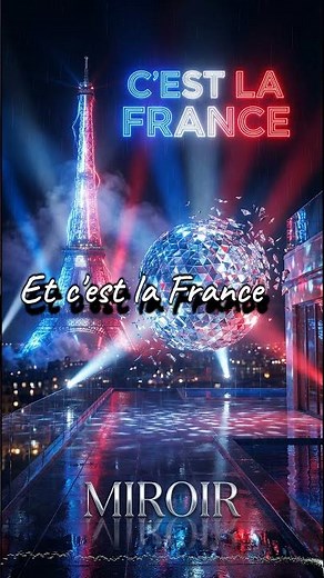🎵 C’est la France - Miroir | It Is France - Pop Dance Anthem | Best Viral French Music 2025 🇫🇷 ✨