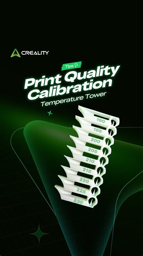 Print Quality Calibration: Temperature Tower Learn how to find the perfect nozzle temperature and improve your print quality. 👉 Watch the tutorial and start printing smarter. Slicer: Creality Print Printer : SPARKX i7 Huge thanks to @thereal3daddy #creality #3dprintingtips #3dprinting #3dprinter | Creality
