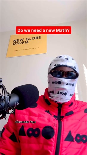 The Kosso Ngu Show on Instagram: "How any times have yall heard people say that math is the language of the universe? I think Math is cool but it’s just a tool that we invented tho help us organize reality. MATH is just one language that we discovered/invented and there are many other more powerful languages that are superior to Math that we just haven’t discovered yet - Alexander Ngu #alexanderngu #newglobeutopia #kossongushow #podcast #kossongu #utopia #theoryofeverything"