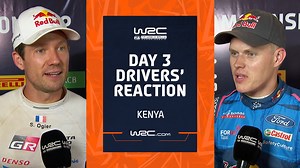 That was a wild day! Hear from our drivers after some of the most challenging stages they have ever competed on. | WRC - FIA World Rally Championship
