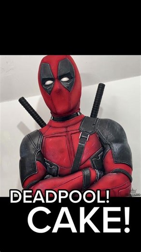 Creating a Deadpool Themed Cake: Cake Decorating Inspiration