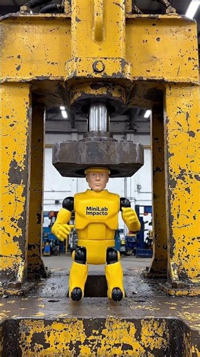 Can a 5-Inch Dummy Stop a Hydraulic Press?