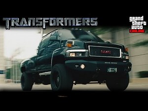 Transformers - 2007 GMC C4500 4x4 Crew Cab Topkick aka Ironhide (GTA Online Vapid Guardian)