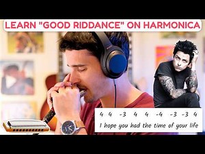 EASY Harmonica Song - Time of Your Life (+TABS)