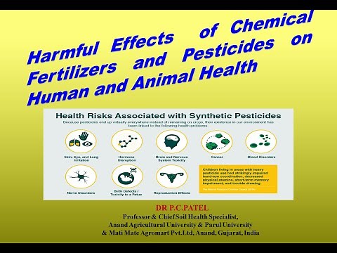 Harmful Effects of Chemical Fertilizers and Pesticides on Human and Animal Health By Dr. P. C. Patel
