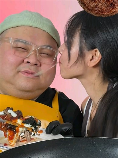 소고기패티 먹방과 은지님의 이야기