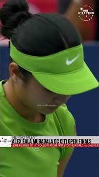 Alex Eala takes 1st Point - Finals Mubadala Open 2026 #AlexEala #tennis #wta