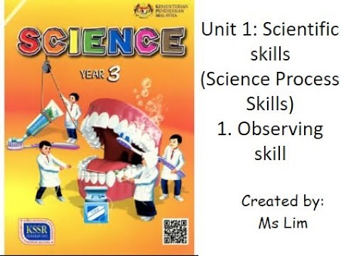 Year 3 Science (DLP) Unit 1: Scientific Skill (Observing Skill)