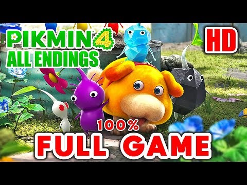 PIKMIN 4 100% Full Game Walkthrough Gameplay