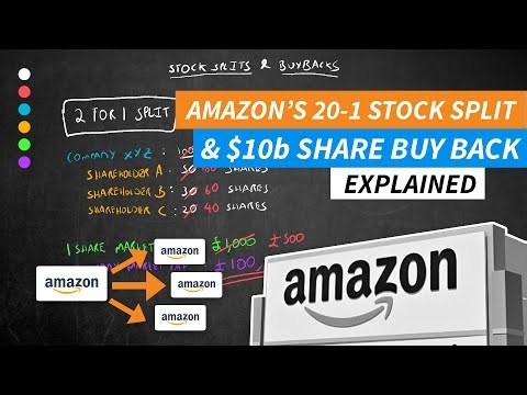 Amazon's 20-for-1 Stock Split & $10bn Share Buy Back Explained