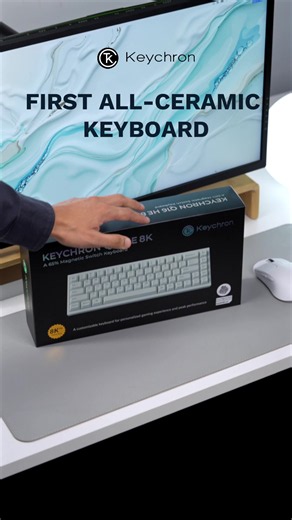 📦 The unboxing of the full-ceramic Keychron Q16 HE 8K is here 👀… and it definitely won’t be the last. We know creators and keyboard enthusiasts everywhere are going to love their new all-ceramic masterpiece, the kind of board that becomes the cornerstone of any setup. #Keychron #Q16HE8K #CeramicKeyboard #MechanicalKeyboard #Unboxing #KeychronAustralia