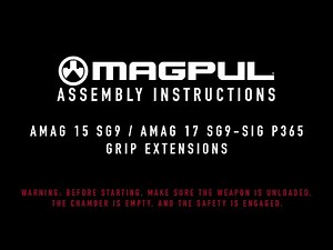 Magpul Instructions - AMAG 15/17 SG9 P365