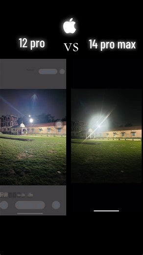 iPhone 12 Pro vs 14 Pro Max Camera