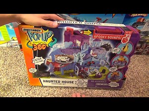Matchbox Haunted House Pop Up Adventure Set - Unboxing and Demonstration