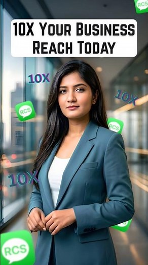 10X your Business Reach Today 🚀💯 #bulkmessaging #smsmarketing #bulksmsservice #rcsmessaging #bulksms