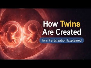 How Twins Are Created | Twin Fertilization Explained in 3D Medical Animation #TwinPregnancy #Medical