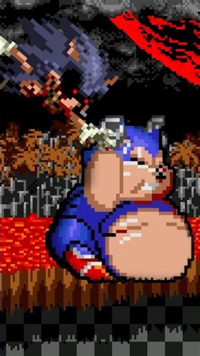 Sonic EXE and XL in one fan game?! #downtownjaybrown #sonic #sonicexe